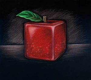 Square Apple , Magazine Graphic