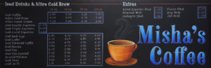 Cafe Menu Chalkboard