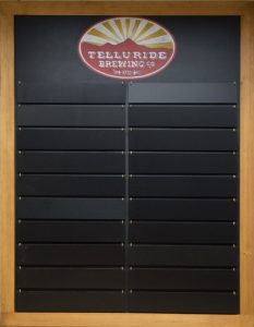 slat chalkboard,Brewery Chalkboard With Slats, brewery chalkboard, slat chalkboard, beer chalkboard, brewery chalkboard